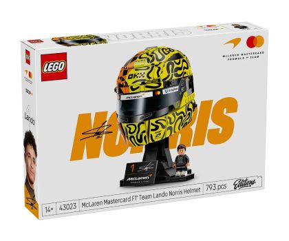 LEGO® Editions Каска на Ландо Норис от отбора на McLaren Mastercard  43023