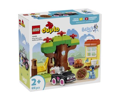 LEGO® DUPLO®  Момичетата с пицата, Мъфин и Блуи 10469