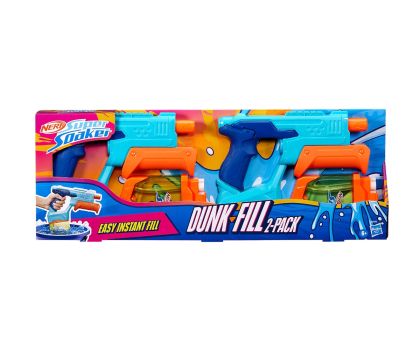 NEFR Super Soaker Комплект 2 броя воден пистолет Dunk Fill