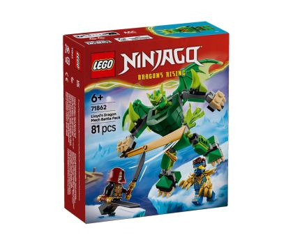 LEGO® NINJAGO Драконовият робот на Лойд - боен пакет 71862 