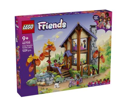 LEGO® Friends Уютна есенна горска хижа 42705 