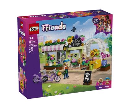 LEGO® Friends Творчески магазин за цветя 42693 