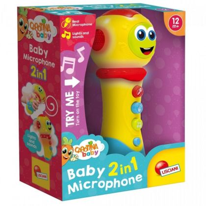 Lisciani Carotina Бебешки микрофон 2в1