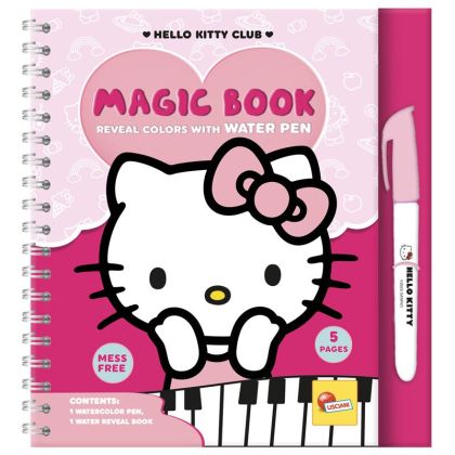 Lisciani Книжка за рисуване с вода Hello Kitty 