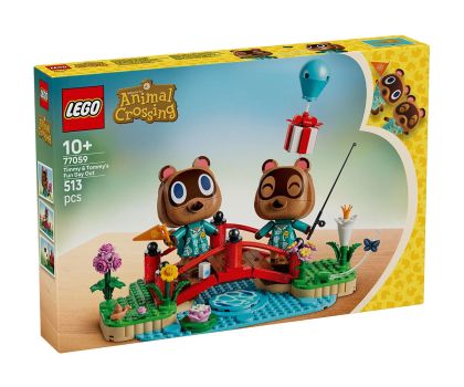 LEGO® Animal Crossing™ Забавен ден на Timmy и Tommy 77059