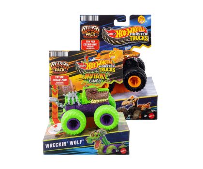 Hot Wheels Monster Trucks Атакуващи колички, асортимент