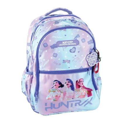 K-POP DEMON HUNTERS Ученическа раница Huntrix Lilac