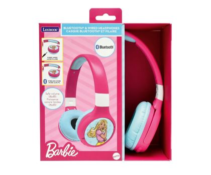 Lexibook 2в1 Bluetooth® слушалки Барби