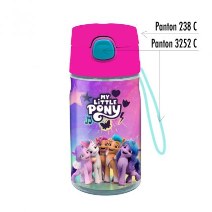 Astra Бутилка за вода My Little Pony, 16.2 x 6.6 см, 400 мл