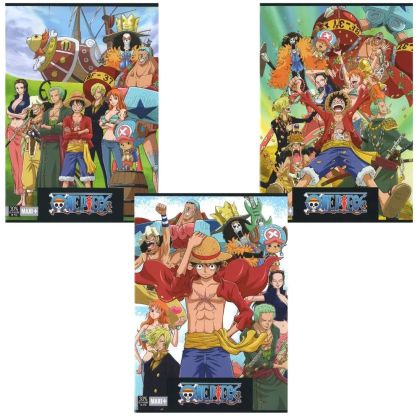 One Piece Luffy Тетрадка А4 40 листа, асортимент