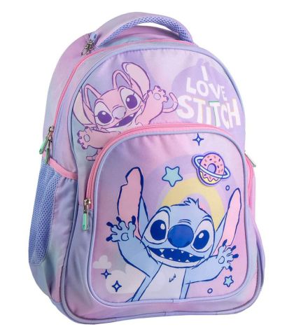 Disney Stich Ученическа раница Purple 42 см.