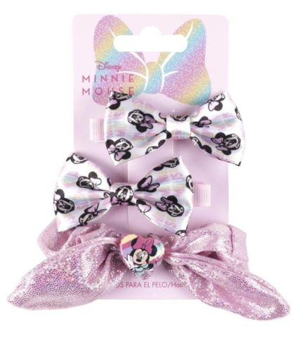 Disney Minnie Скрънчи ластик с 2 фиби 