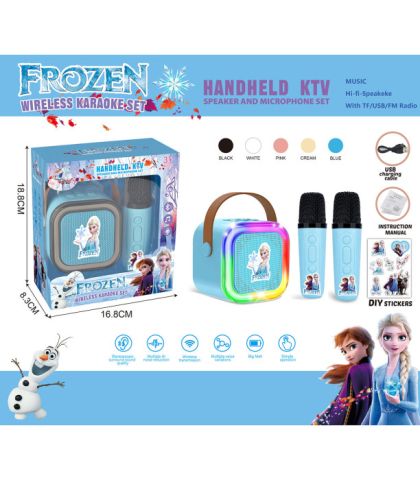 LToys 2бр. Караоке Микрофон с Колона Frozen