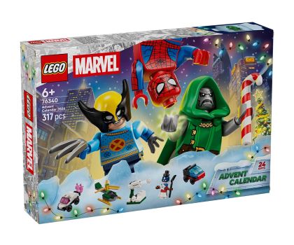 LEGO® Marvel Коледен календар 2026 година 76340 