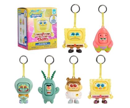 HAPPY HAUL SpongeBob Фиджет фигурки за закачане с сменящи се настроения