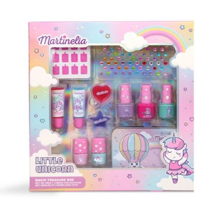 Martinelia Козметичен комплект Кутия със съкровища LITTLE UNICORN 12 части