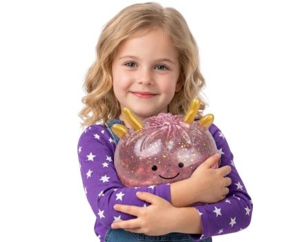 DUMPLINGS XXL Мистериозна Антистрес играчка PINK 18 см.