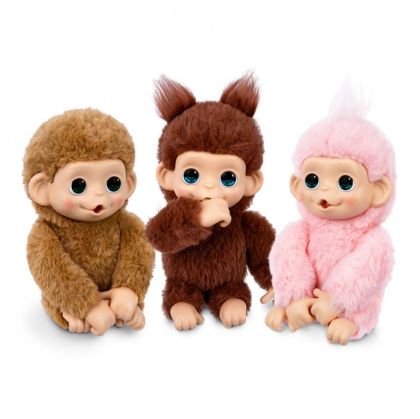Little Live Pets Интерактивна играчка Мини Бебе Маймунка, асортимент