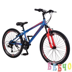 Велосипед със скорости 24" MASTER синьо