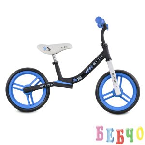 Детски балансиращ велосипед Zig Zag синьо