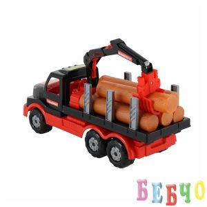 Камион с дървени трупи Mammoet - 68521