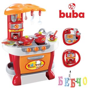 Детска кухня Buba Little Chef, Червена