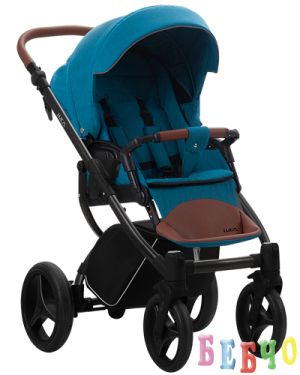 Комбинирана бебешка количка 2в1 LUCA 09 Black