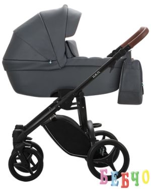 Комбинирана бебешка количка 2в1 LUCA PRO-ЕКО КОЖА 03