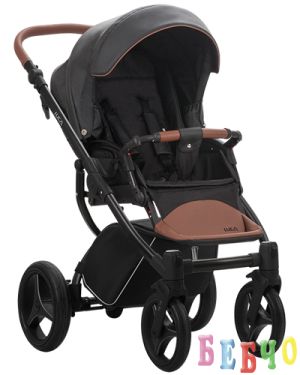 Комбинирана бебешка количка 2в1 LUCA PRO-ЕКО КОЖА 04
