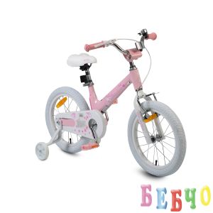 Детски велосипед 16" MG розов