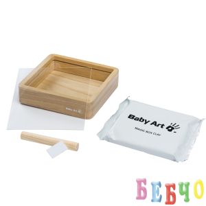 BABY ART Магична кутия за отпечатък на ръчичка или краче - Rustic Limited