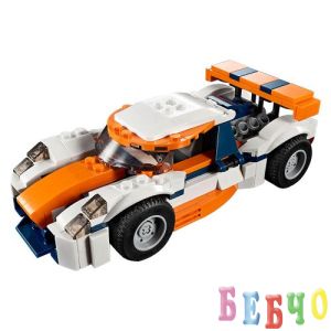 LEGO CREATOR Състезателен автомобил – залез