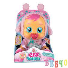 Интерактивна плачеща кукла CRYBABIES CANDY 93751