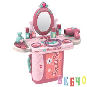 Тоалетка за деца Buba Beauty, Розова