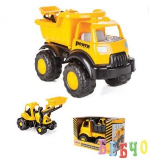 Детска играчка - Камион Power с булдозер  PILSAN