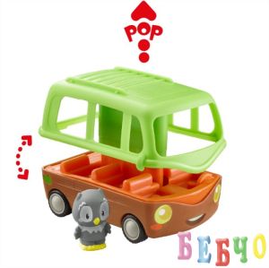 Детска играчка Приключенски автобус Klorofil