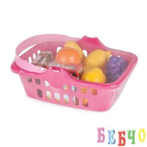  Пазарска кошница с плодове за игра PILSAN