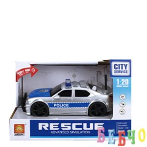 City Service Кола полиция Rescue 1:20 1810A341
