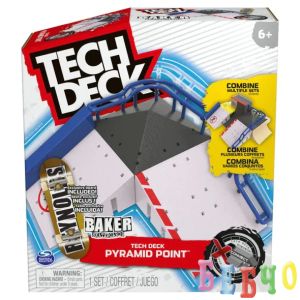 TECH DECK Рампа Xconnect с мини скейтборд