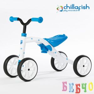 Chillafish Quadie играчка за яздене синя