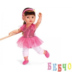 BABY Born - Кукла с кестенява коса и аксесоари Sister Style&Play, 43 см