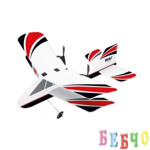 Интерактивна играчка, Buki France, Радиоуправляем самолет, 23.5 см