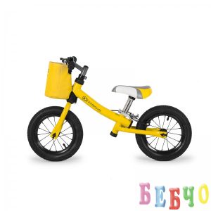KinderKraft NOVI колело за балансиране, жълто
