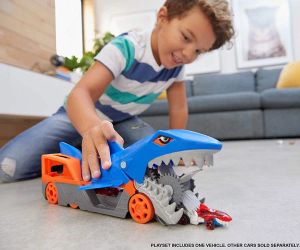 Hot Wheels City Транспортьор акула с количка