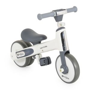 BYOX Мини баланс велосипед Learn to Ride 2в1 бял