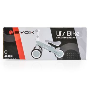 BYOX Мини баланс велосипед Lil`s Bike сив