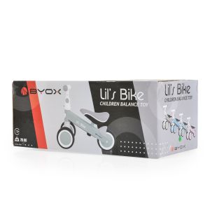 BYOX Мини баланс велосипед Lil`s Bike сив