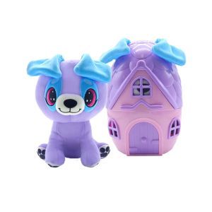 Pup A Dorables Плюшено Куче в Къщичка