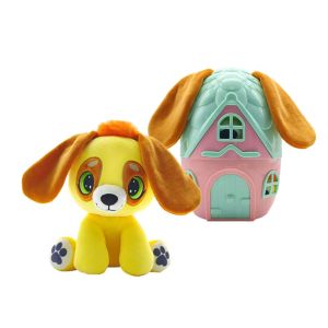 Pup A Dorables Плюшено Куче в Къщичка