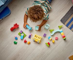LEGO® DUPLO® Peppa Pig Влакът на дядо Прасенце 10466 
